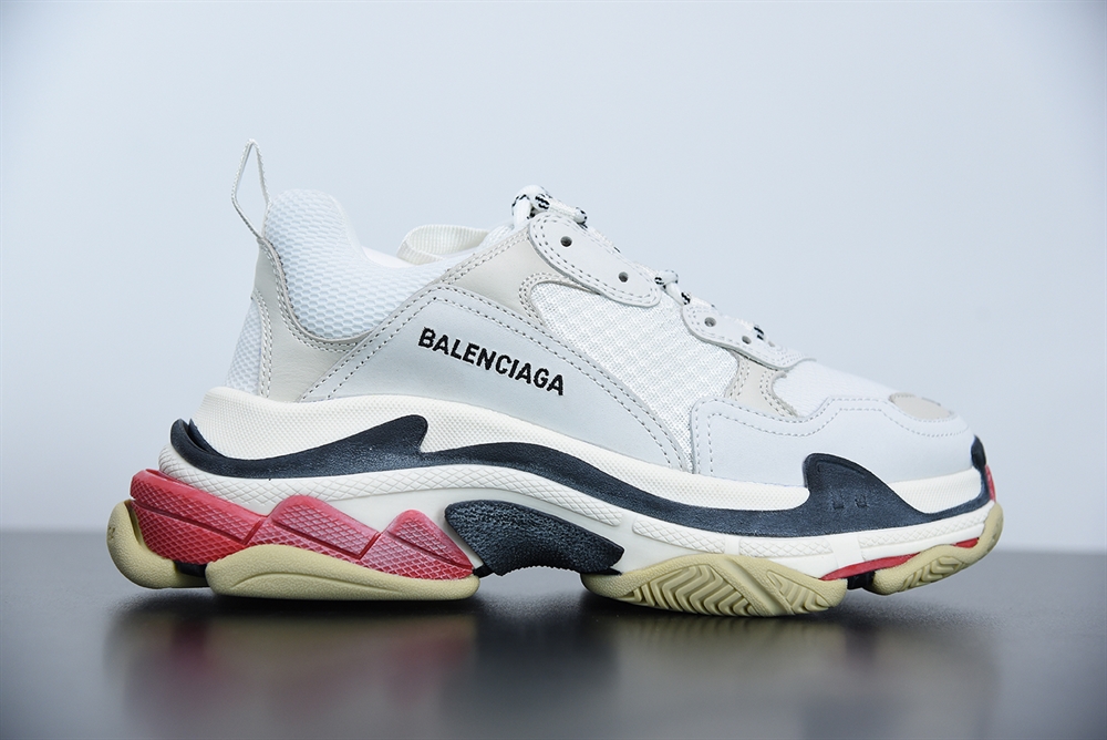 Balenciaga Triple S Sneaker White Black Red