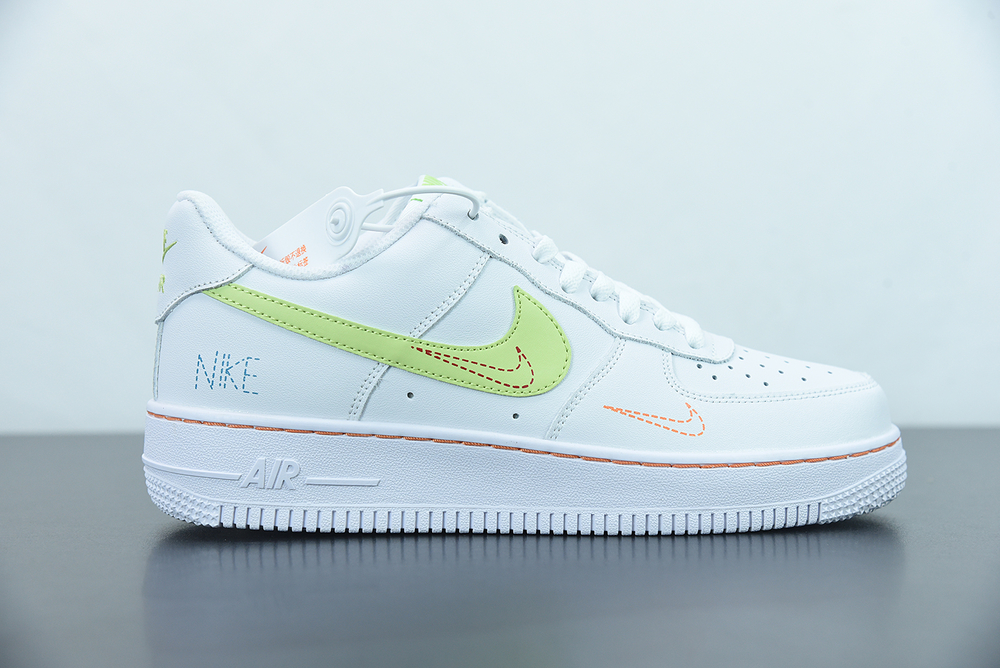 Nike Air Force 1 GS White Crimson