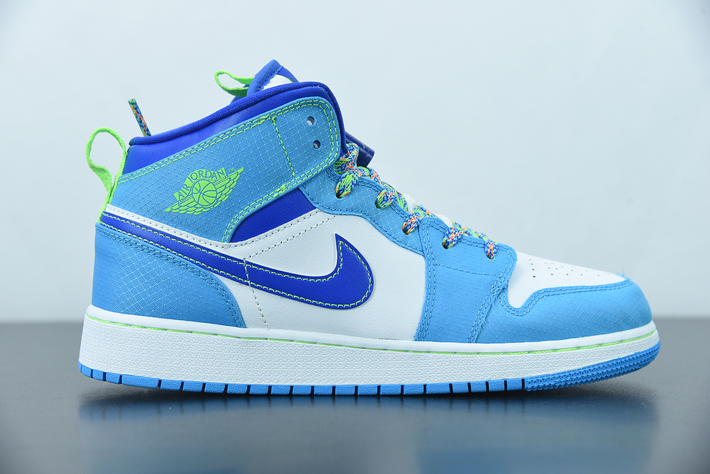 Jordan 1 Mid Sprite Blue (GS) 