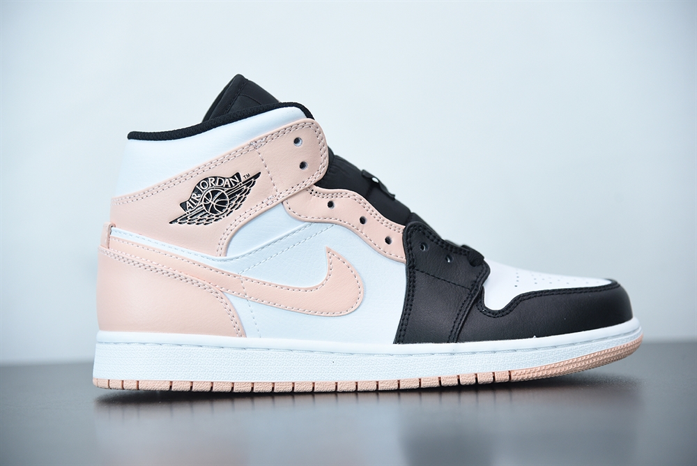 Jordan 1 Mid Arctic Orange Black Toe(With Video)