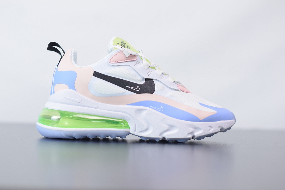 Nike Air Max 270 React White Blue Pink Black