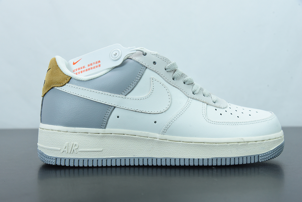 Nike Air Force 1 07 Low White Grey Brown