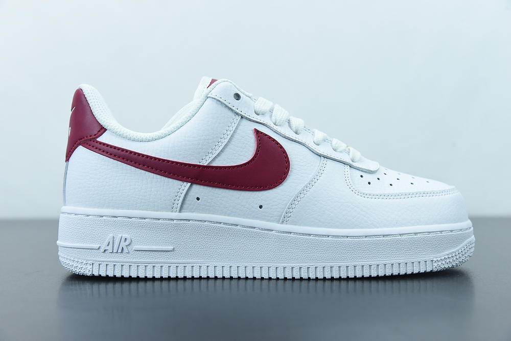 Nike Air Force 1 Low  07 White Noble Red (W)