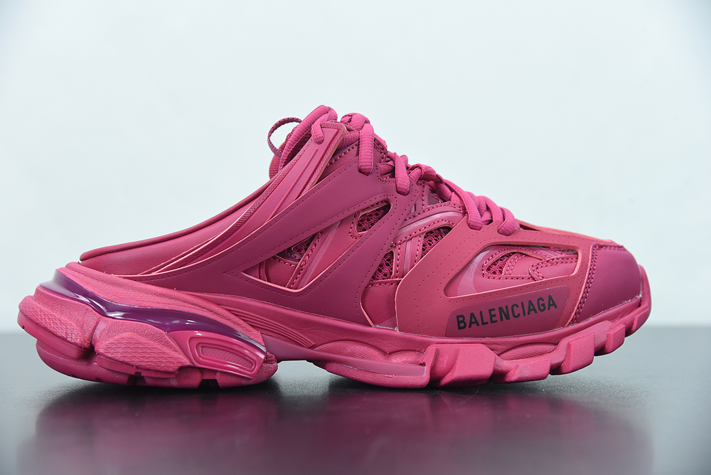 Balenciaga Track Mule Burgundy