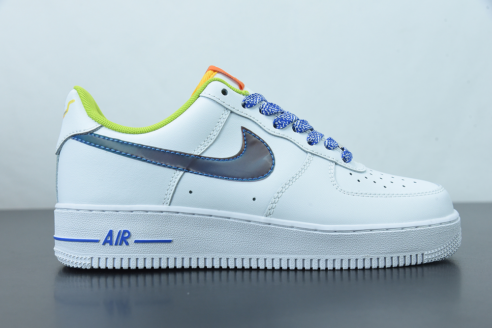 Nike Air Force 1 Low GS Hologram Swoosh White