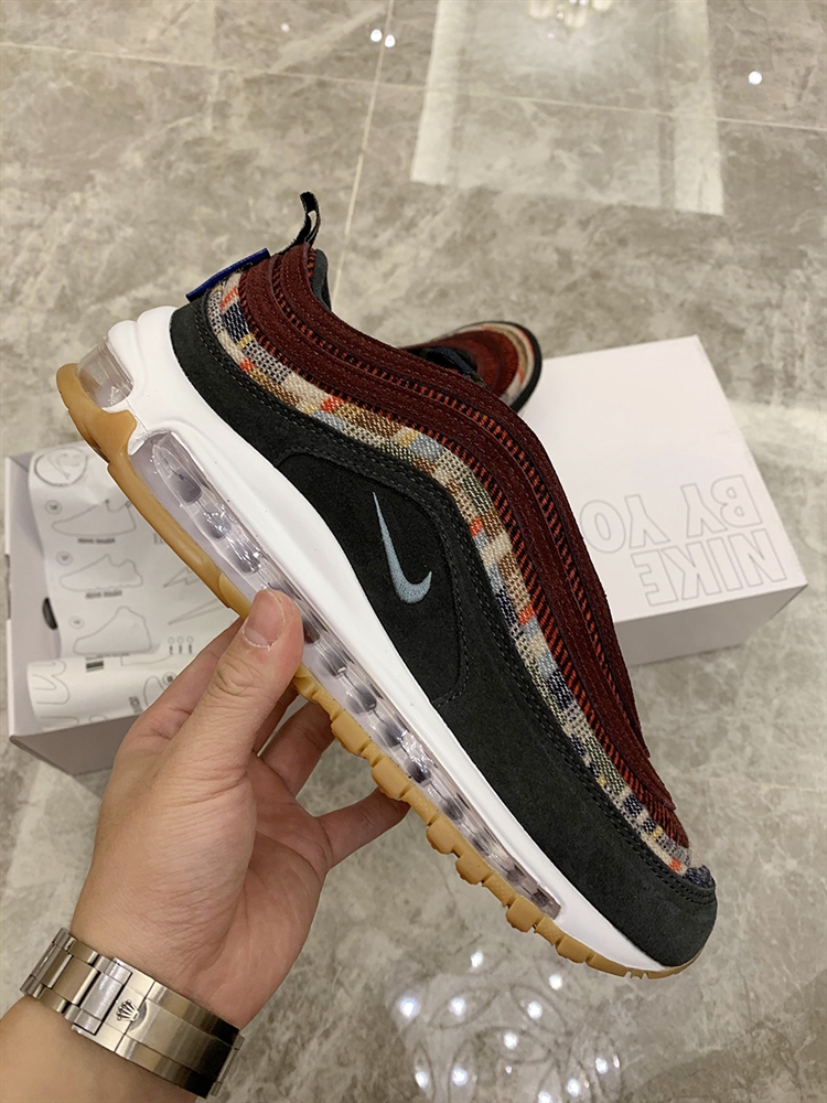 Pendleton Nike Air Max 97 By You Black Multi