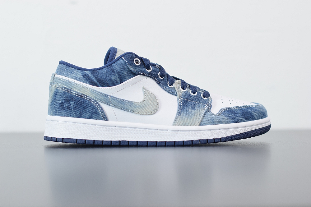 Jordan 1 Low Washed Denim(With Video)