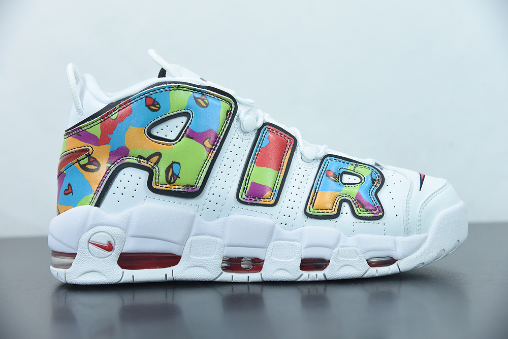 Nike Air More Uptempo Peace, Love, Swoosh