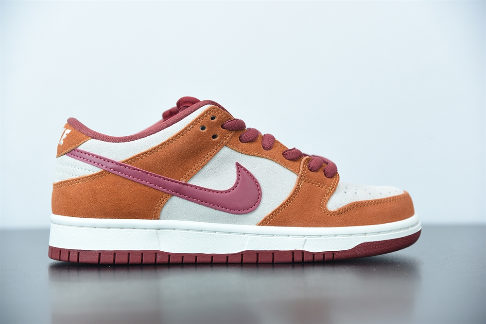 Nike SB Dunk Low Pro Dark Russet Cedar(With Video)