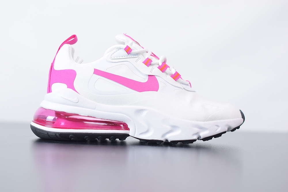 Nike Air Max 270 React White Fire Pink (W)(With Video)