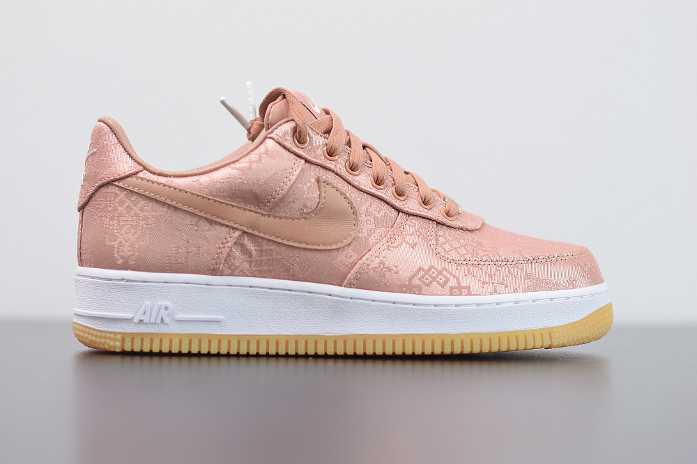 Nike Air Force 1 Low CLOT Rose Gold Silk(With Video)