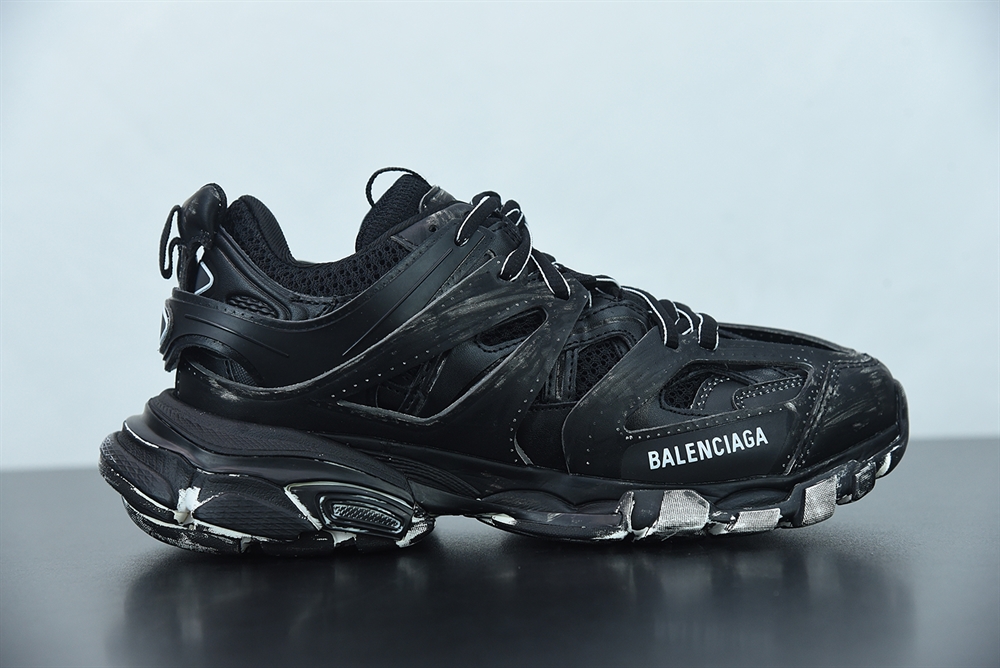Balenciaga Track ClearSole Faded Black