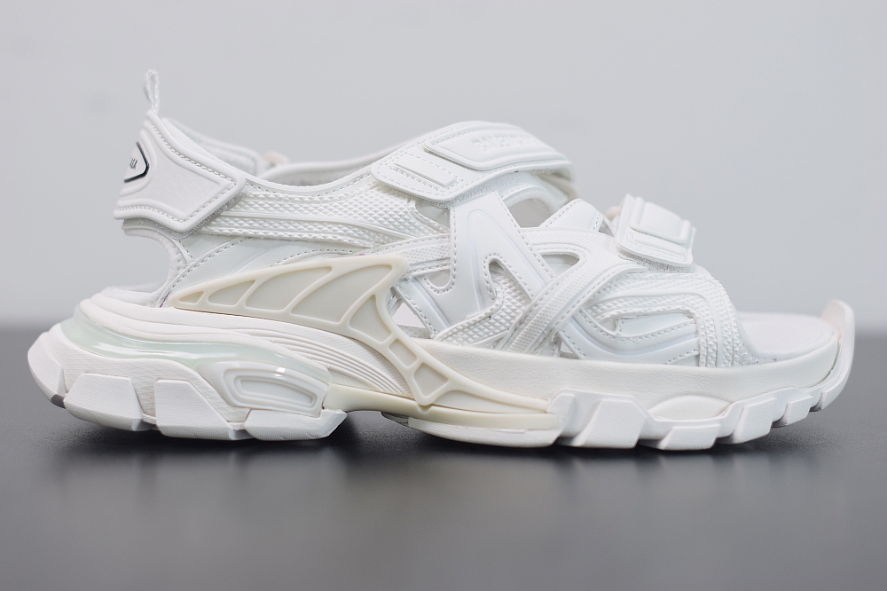 Balenciaga Track Sandal White(With Video)