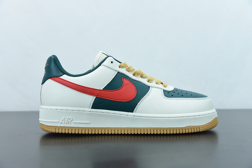 Nike Air Force 1 Low ID By You Cream White Green Red