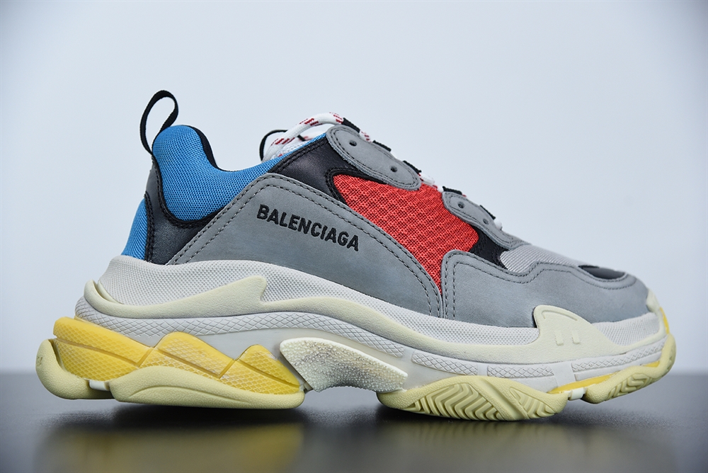 Balenciaga Triple S Sneaker Tess.S Gomma Blue/Red