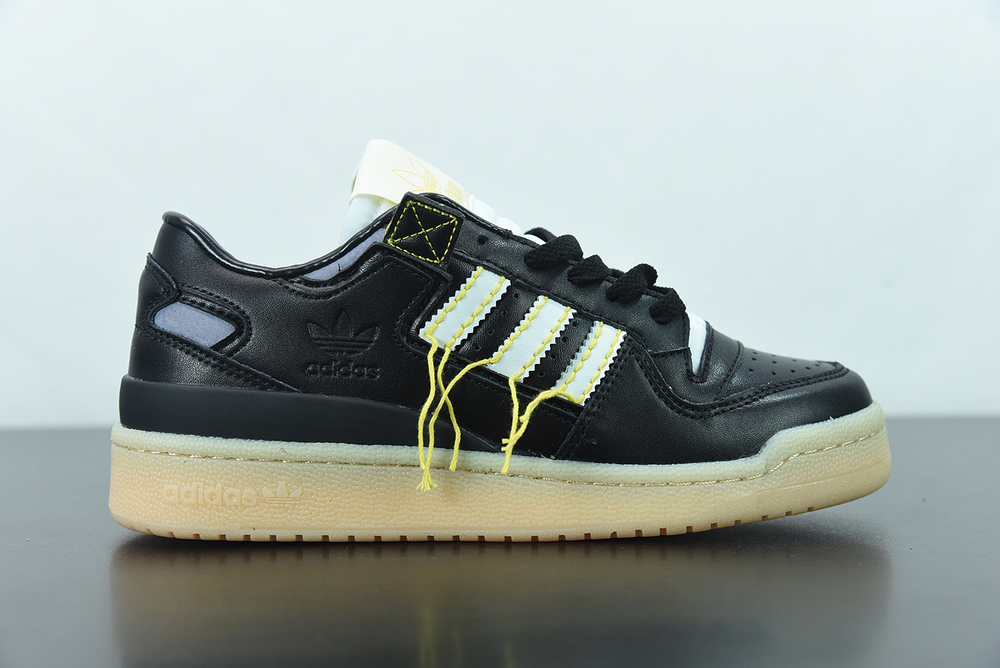 Adidas Forum 84 Low Premium Black Easy Yellow