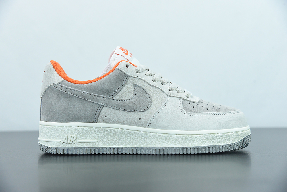 Buy Nike Air Force 1 07 Off White Gray Orange