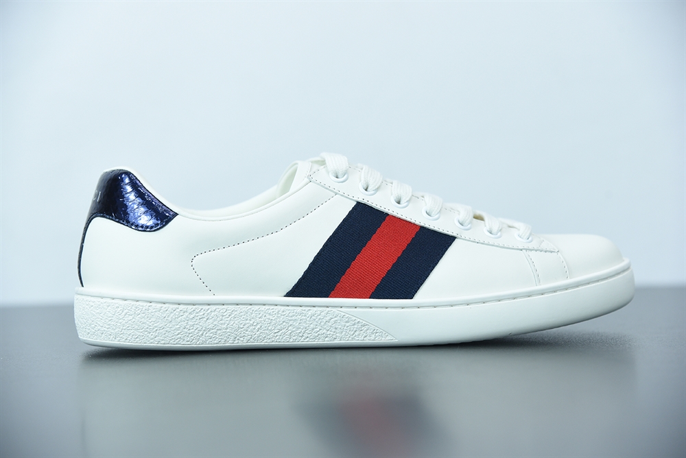Gucci Ace Classic Blue & Red Stripes Sneaker