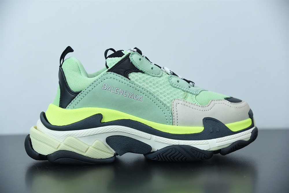 Balenciaga Triple S White/Green/Black