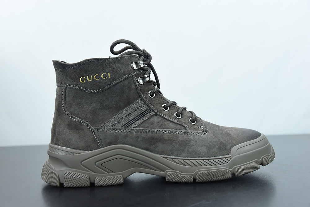 Gucci Suede Martin Boots