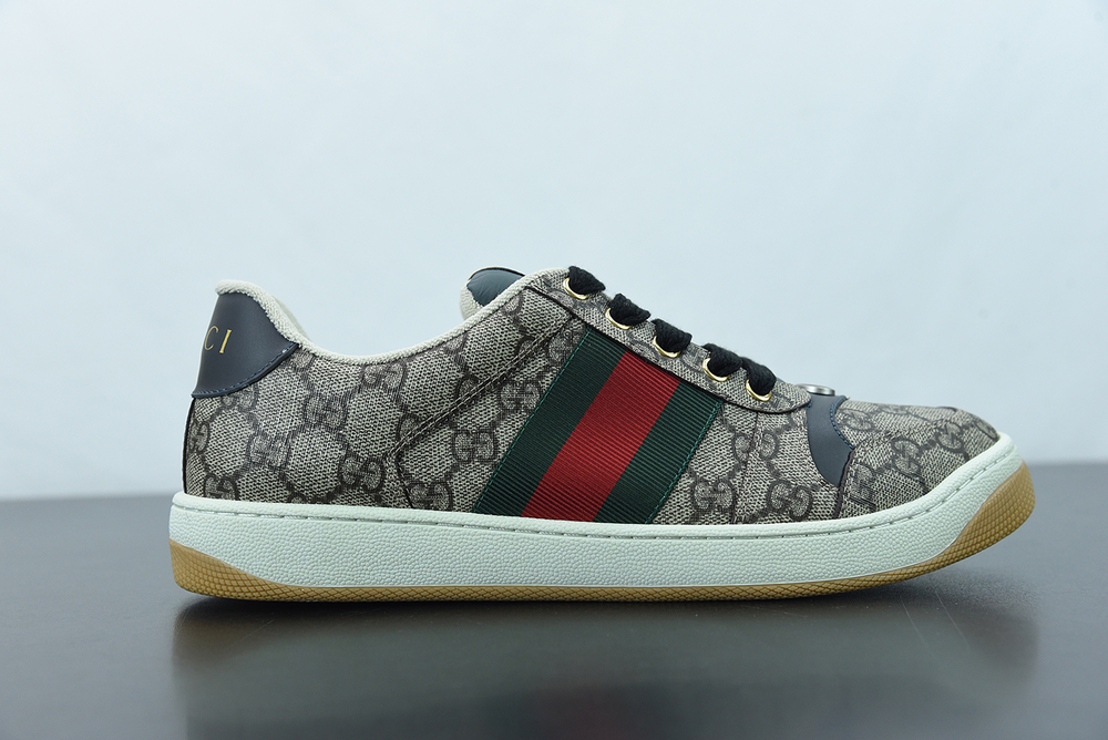 Gucci Distressed Screener Sneakers