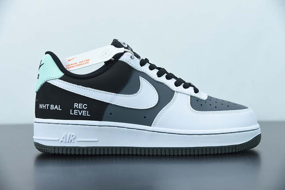 Nike Air Force 1 Low Camcorder Black White Grey