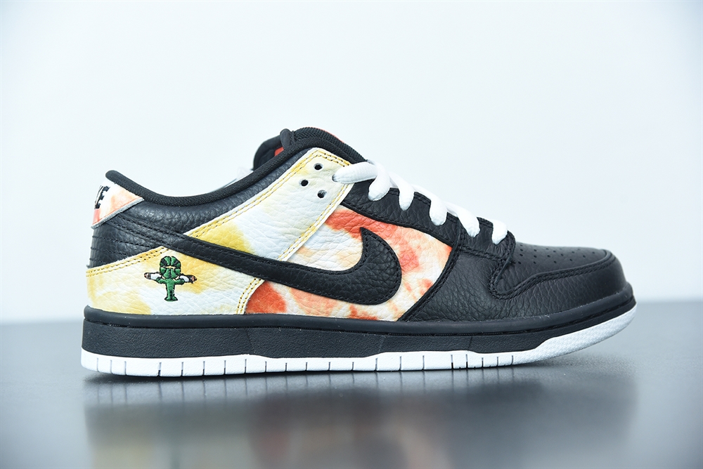 Nike SB Dunk Low Raygun Tie-Dye Black(With Video)