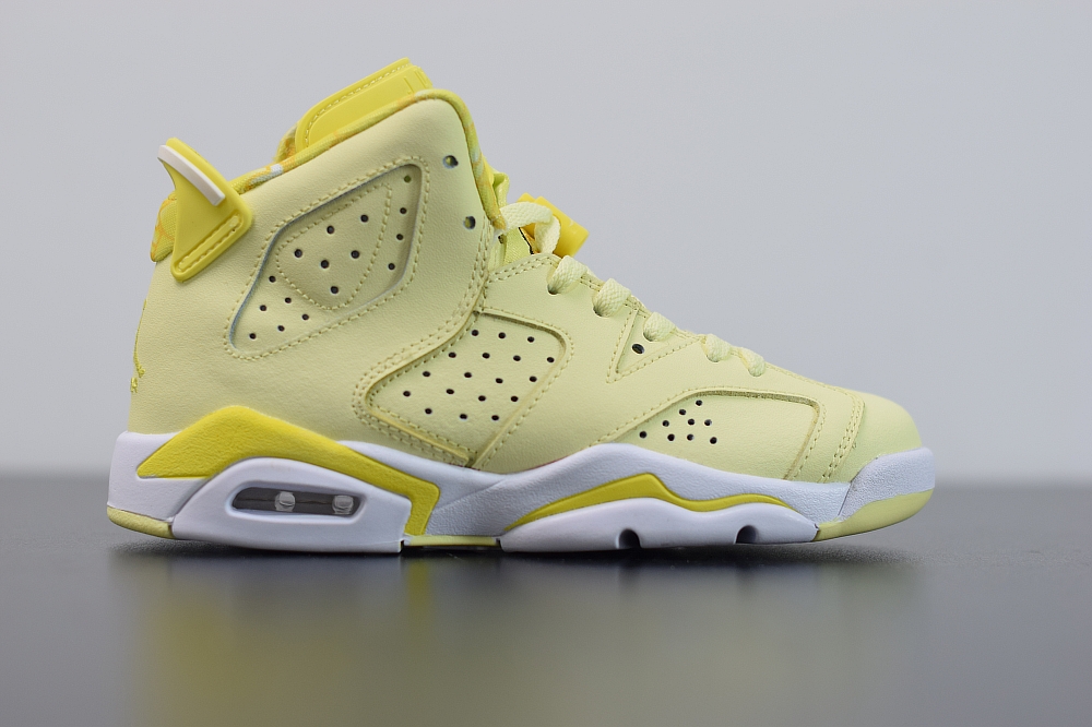 Jordan 6 Retro Dynamic Yellow Floral (GS)(With Video)