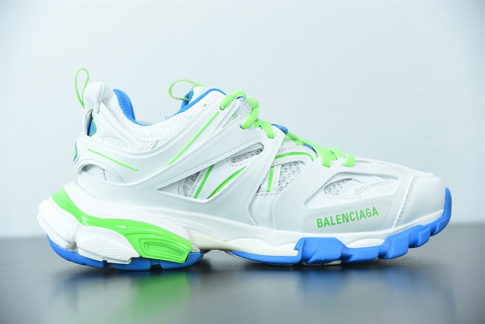 Balenciaga Track Sneaker White/Blue/Green