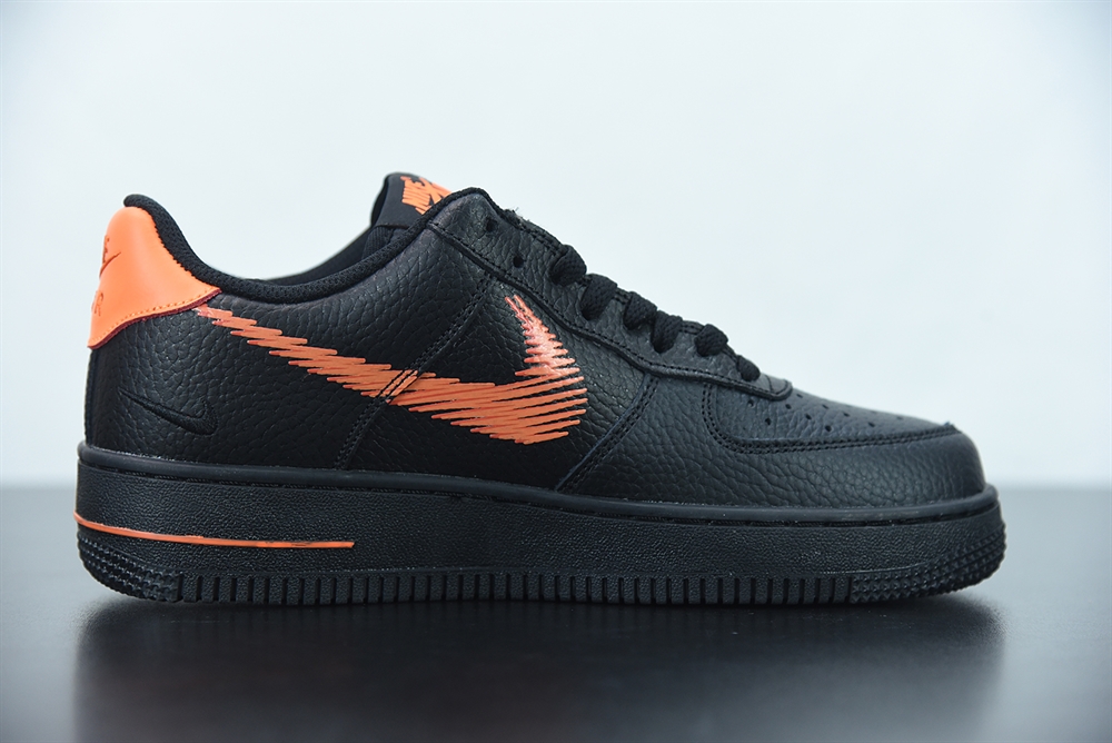 Nike Air Force 1 Low Zig Zag Black Orange