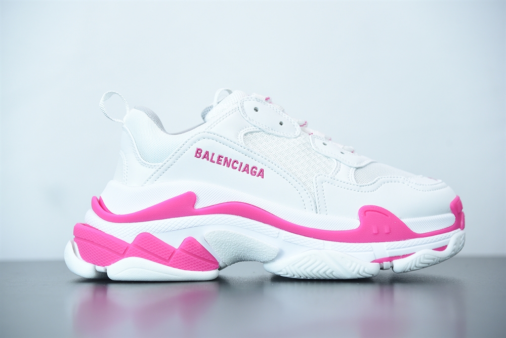 Balenciaga Triple S Sneaker Metallic Goddess Phosphor Pink