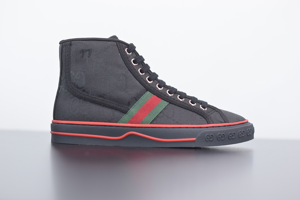Gucci High Top Tennis 1977 Print Sneaker(With Video)