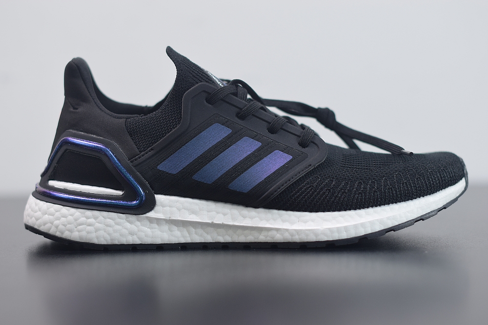 Adidas Ultra Boost 2020 ISS US National Lab Core Black Blue Violet(With Video)