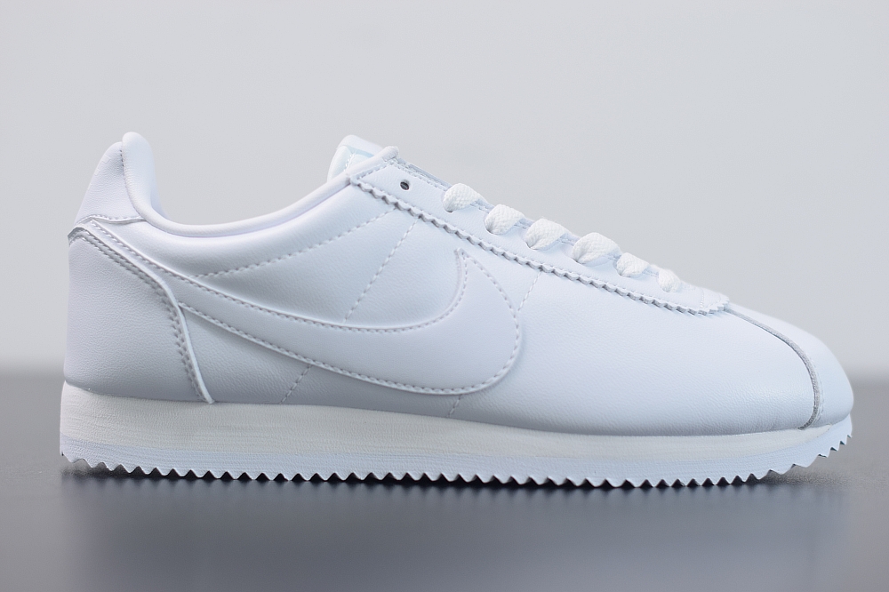 Nike Classic Cortez Leather white(With Video)