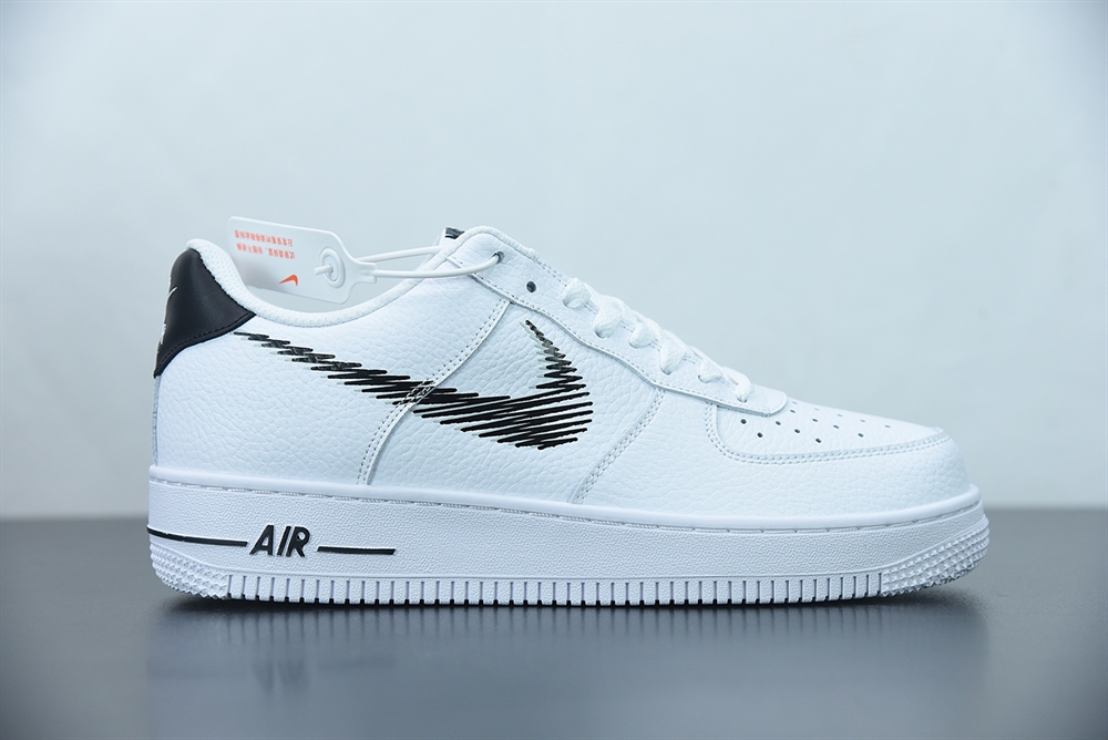 Nike Air Force 1 Zig Zag White Black