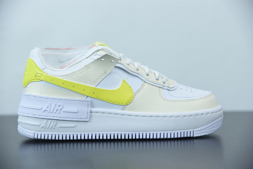 Nike Air Force 1 Shadow SE Pale Ivory Light Zitron