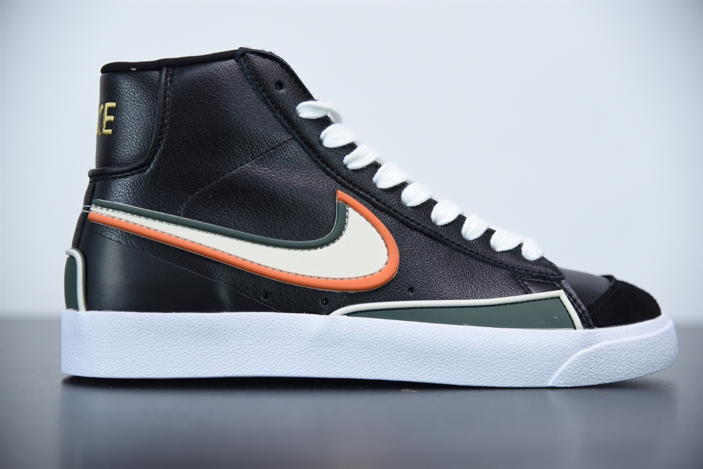 Nike SB Blazer Mid 77 VNTG Suede Mix Black Color Drop Plastic(With Video)