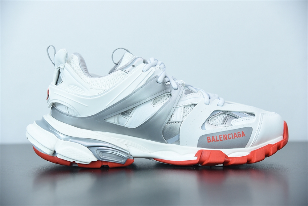 Balenciaga Track Sneaker White/Grey/Red
