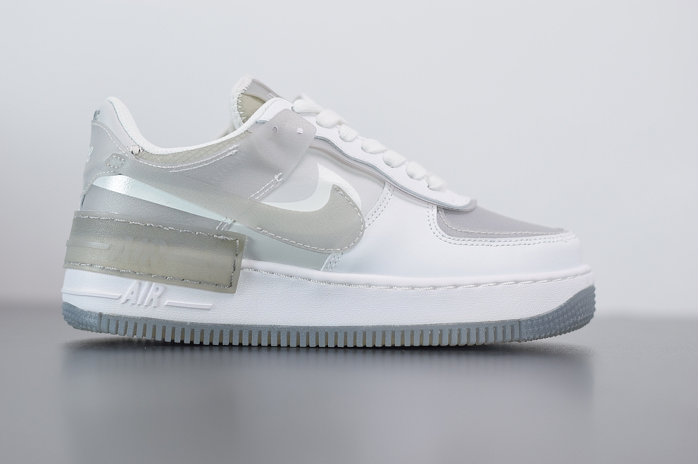 Nike Air Force 1 Shadow White Grey (W)(With Video)