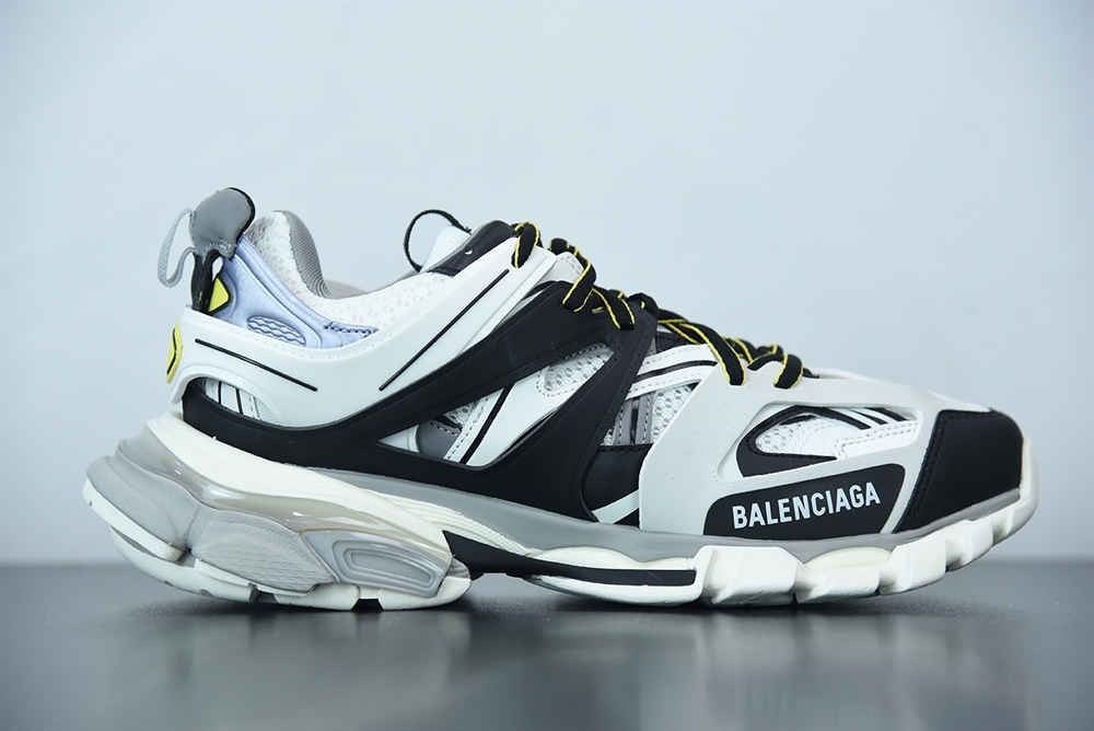 Balenciaga Track Sneaker Black/White/Yellow(With Video)