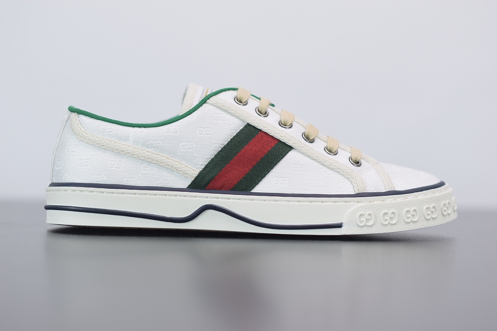 Gucci Classic Tennis 1977 Canvas Flat Sneaker(With Video)