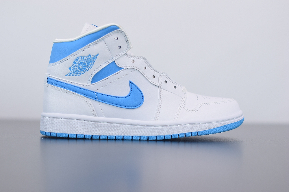 Jordan 1 Mid UNC (W)(With Video)