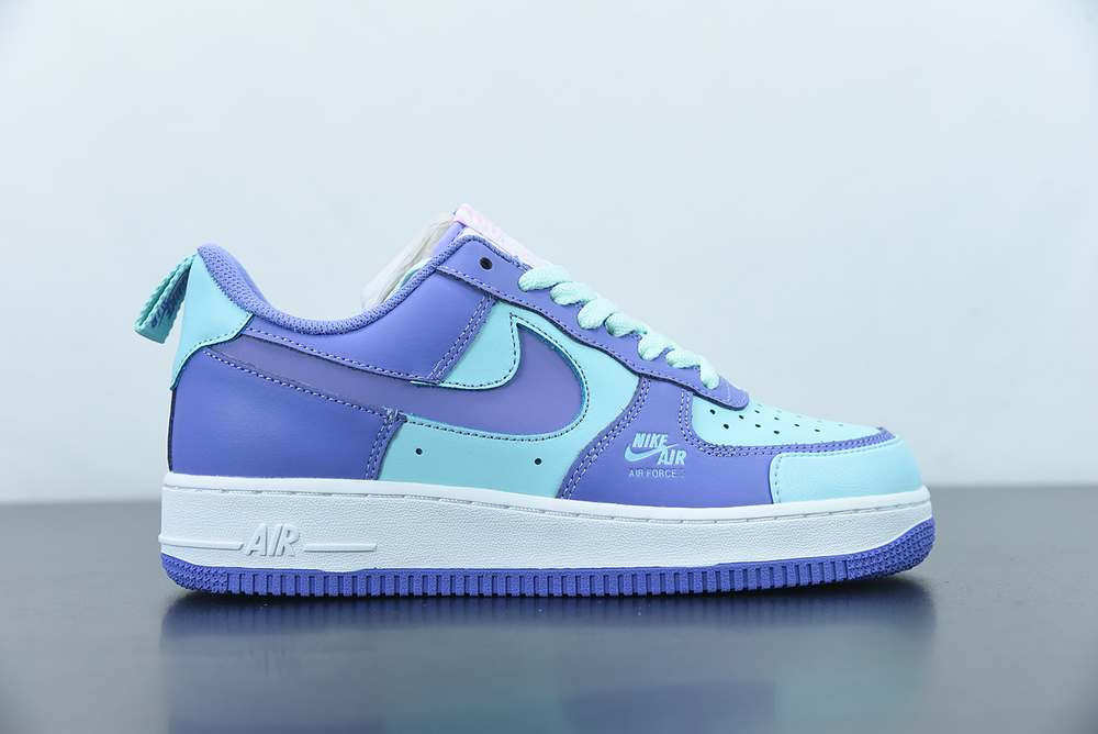 Nike Air Force 1 LV8 Utility Purple Green Lake White