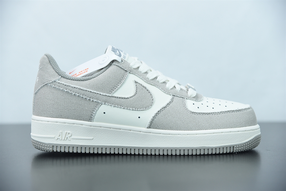 New Nike Air Force 1 07 Beige In Grey