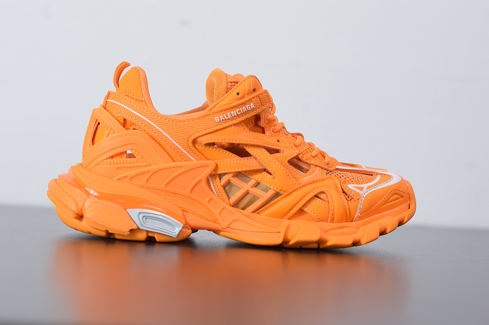 Balenciaga Track.2 Open Sneaker Orange(With Video)