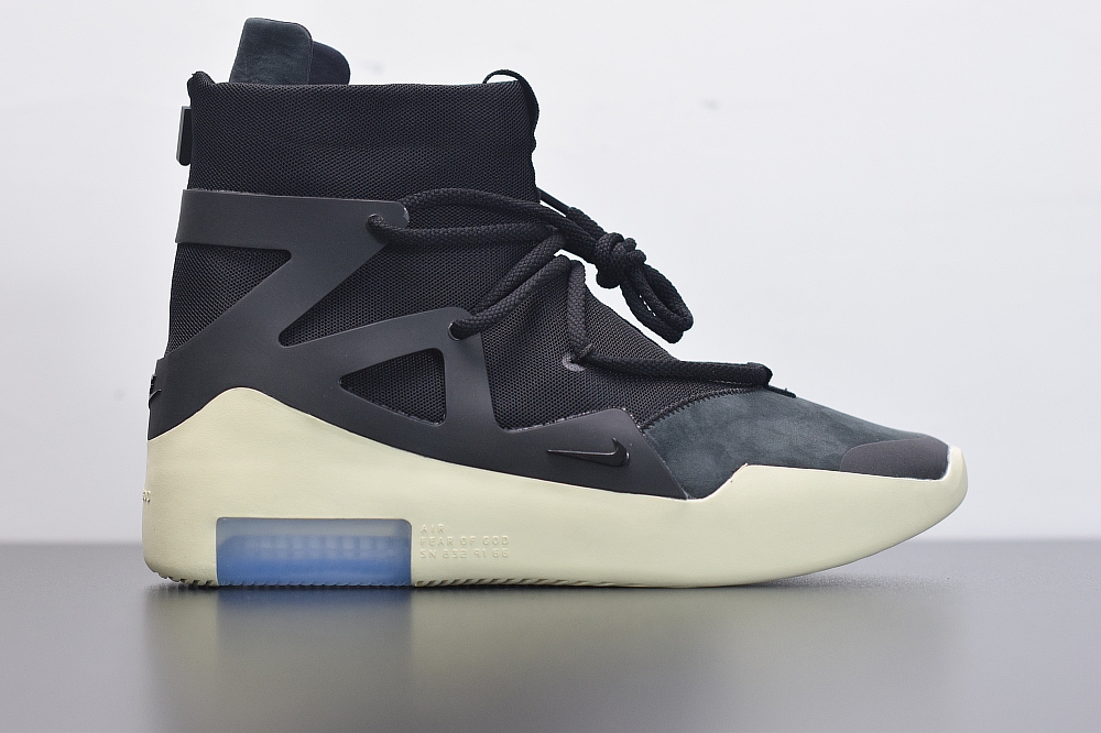 Nike Air Fear Of God 1 Black(With Video)