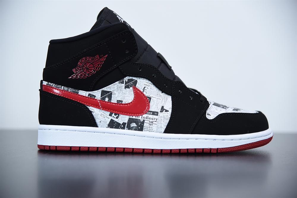 Jordan 1 Mid Newspaper Air Times(With Video)