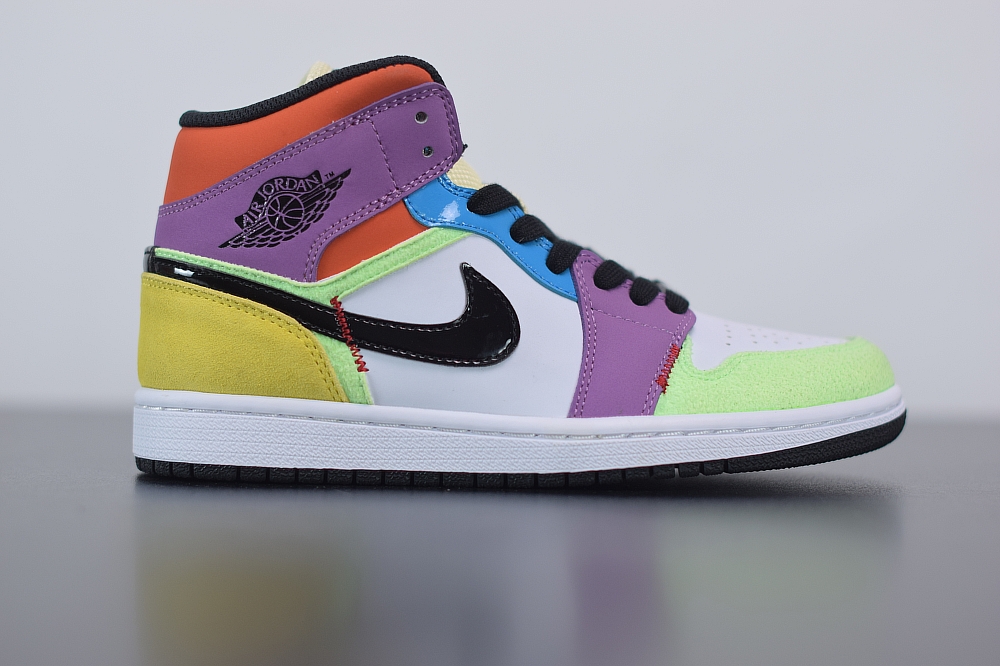 Jordan 1 Mid SE Multi-Color (W)(With Video)