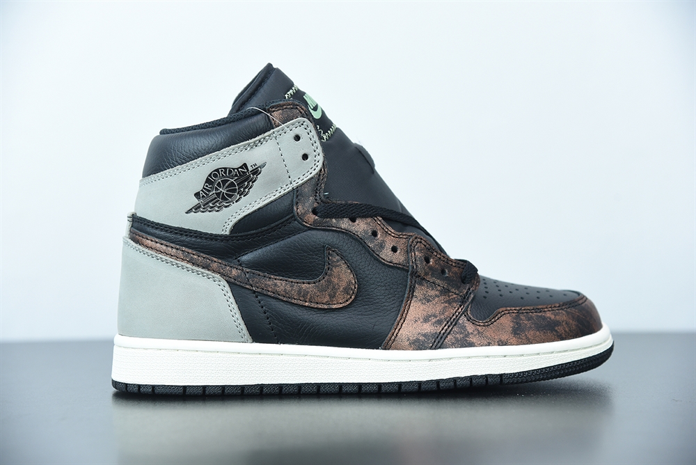 Jordan 1 Retro High Light Army Rust Shadow Patina(With Video)