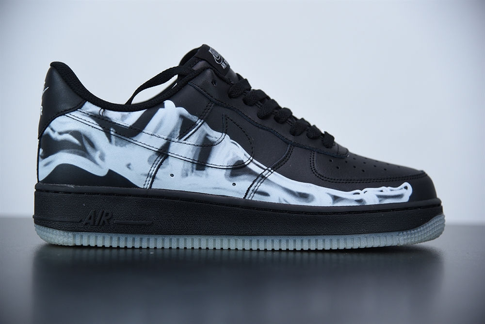 Nike Air Force 1 Low Black Skeleton